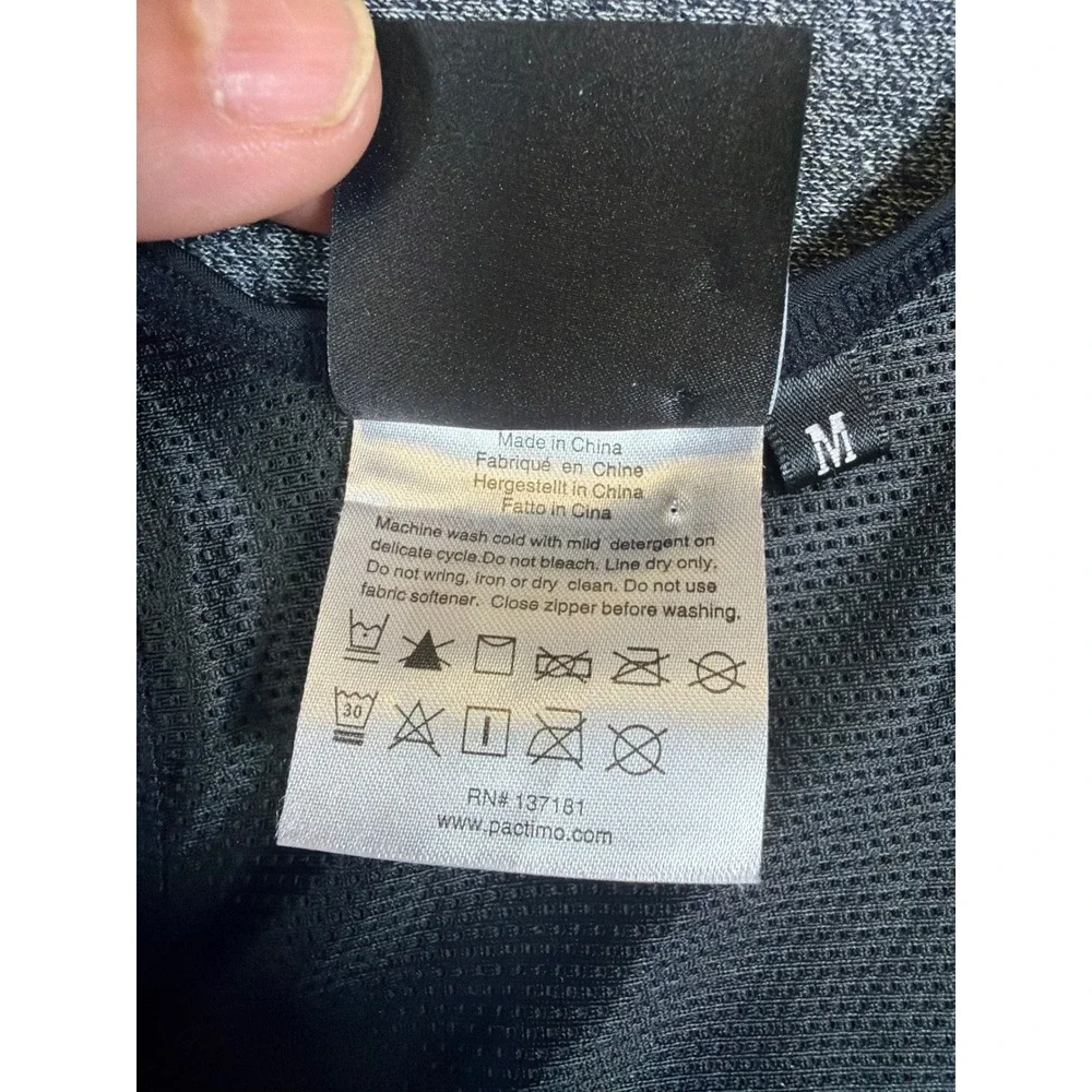 Pactimo Mens Cycling Bib Knickers Black 3/4 Padded Bike Tights Medium